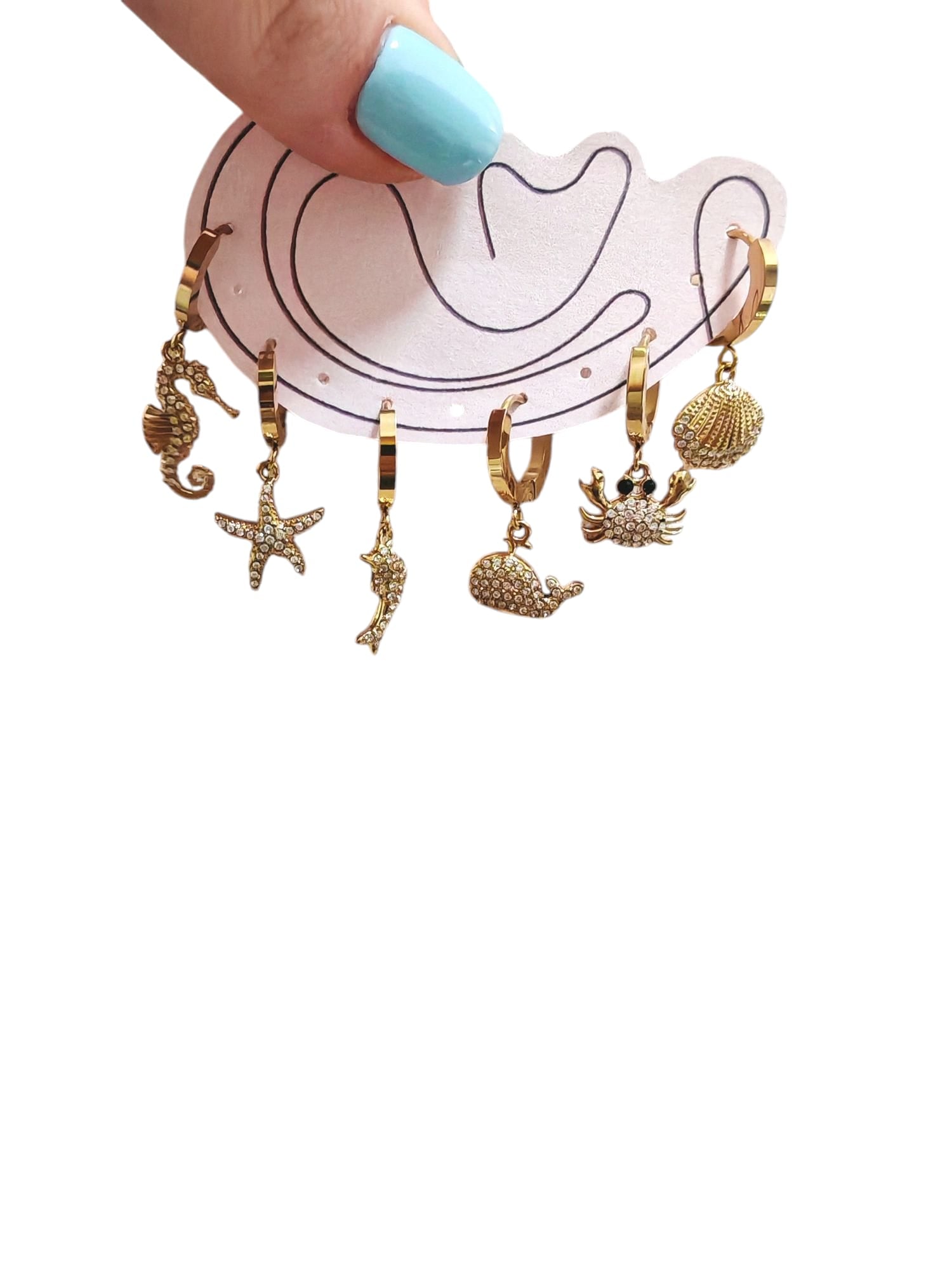 Set Orecchini Shell