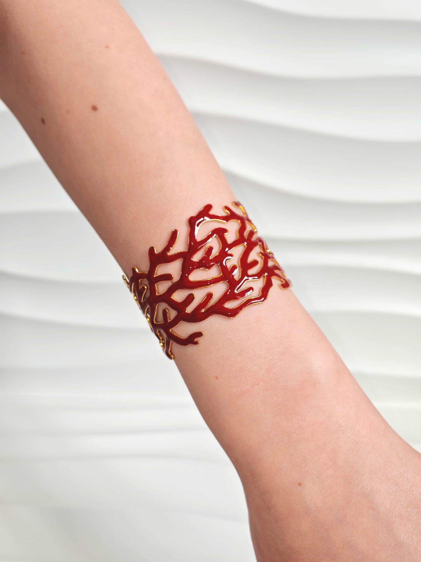 Bracciale rigido Corallo