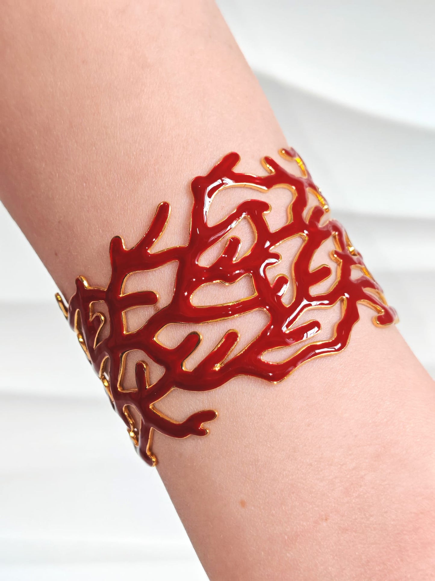 Bracciale rigido Corallo