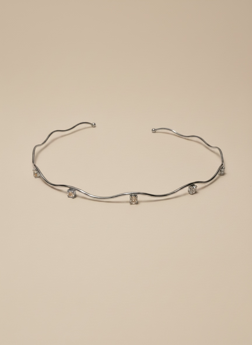 Collana Rigida Shine Line