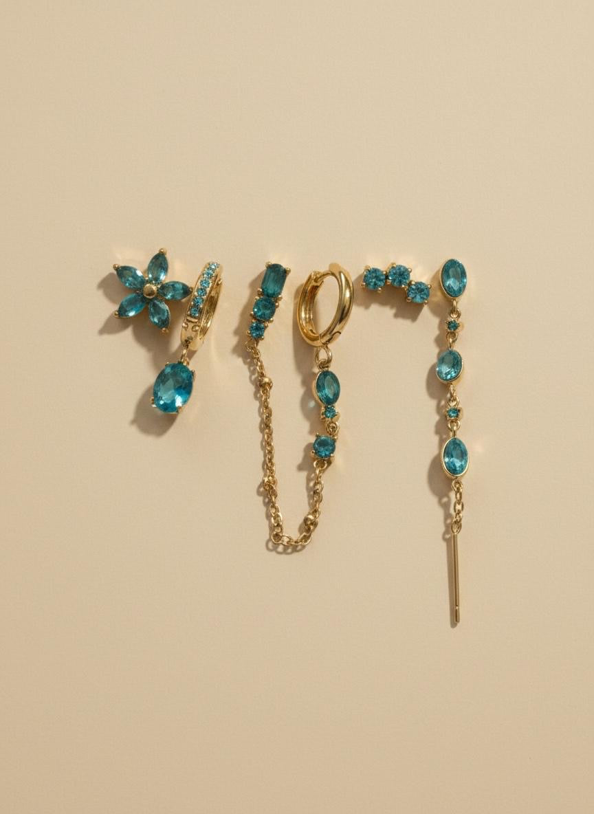 Set Orecchini Flower
