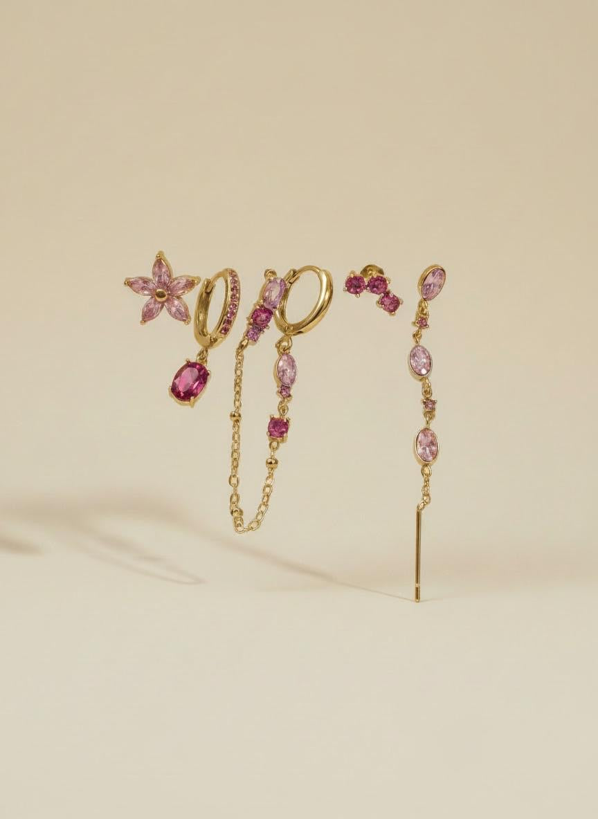 Set Orecchini Flower