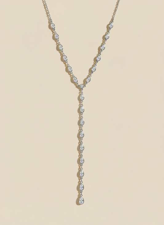 Collana Cravattino Crystal