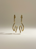 Orecchini Fluid Pendant