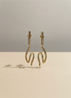 Orecchini Fluid Pendant