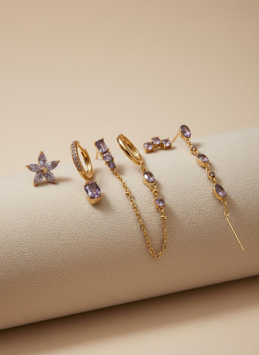 Set Orecchini Flower