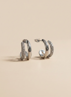 Orecchini Double Shine