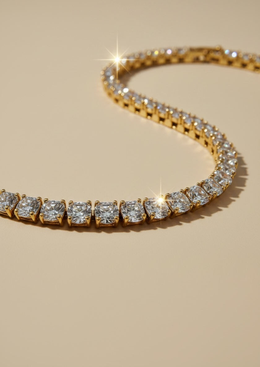 Collana Tennis Athena