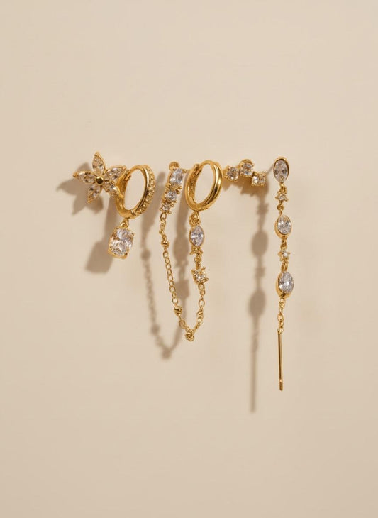 Set Orecchini Flower