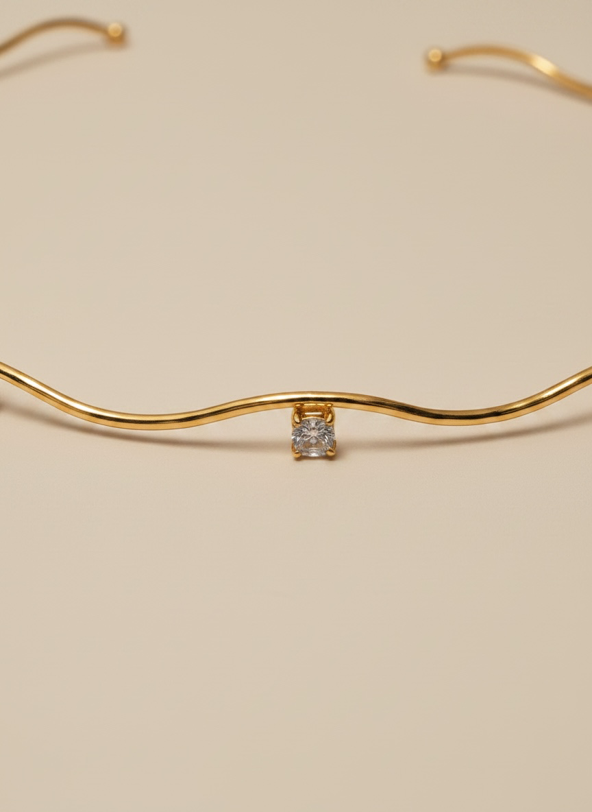 Collana Rigida Shine Line