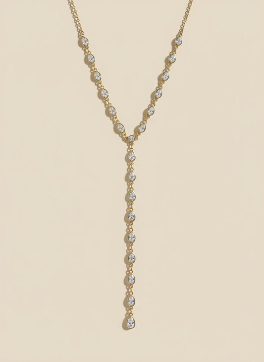 Collana Cravattino Crystal