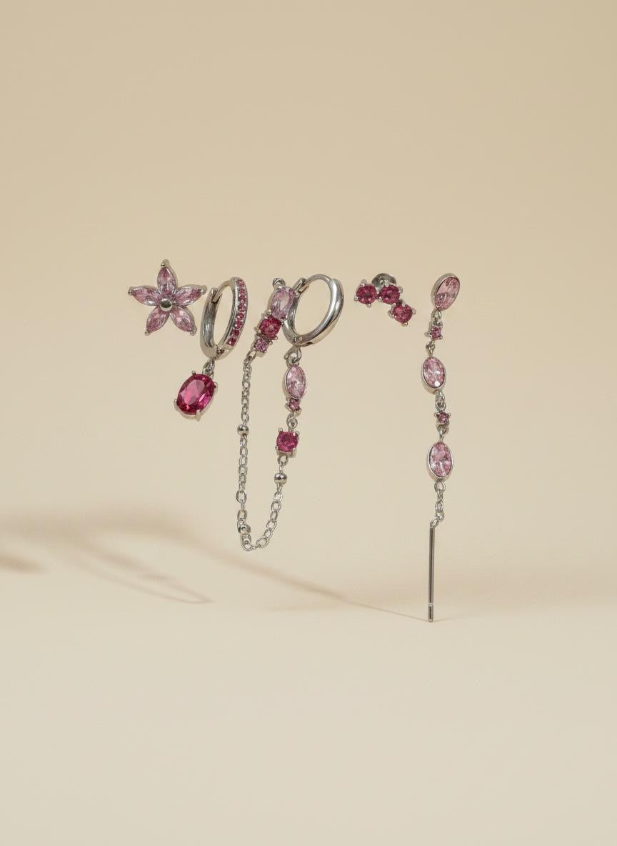 Set Orecchini Flower