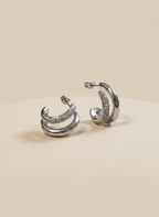 Orecchini Double Shine