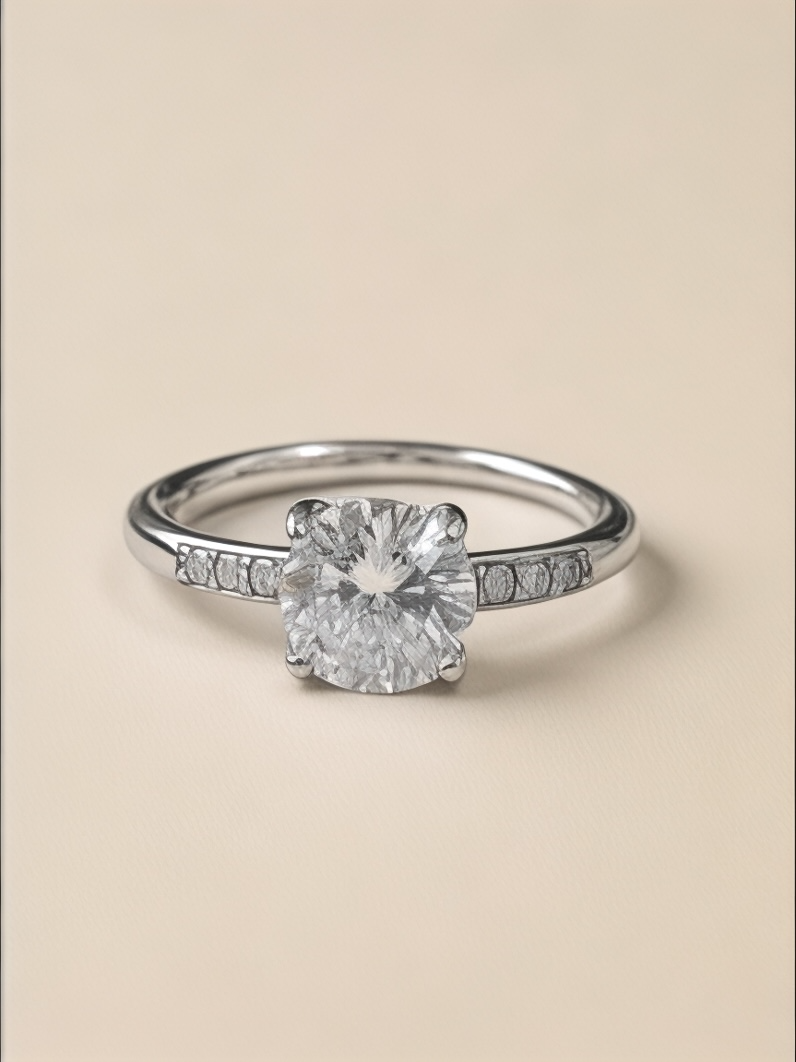 Anello Solitario Lux