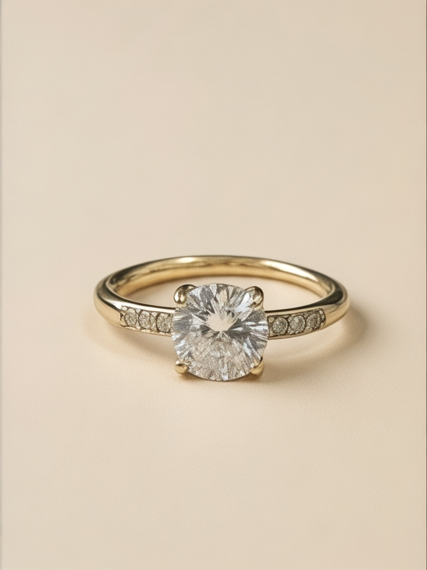 Anello Solitario Lux