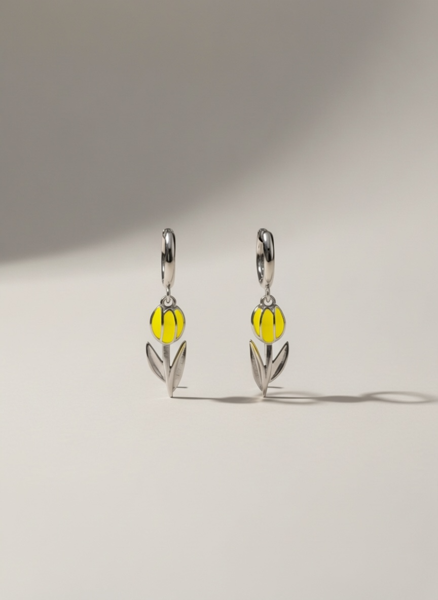Orecchini Tulipano