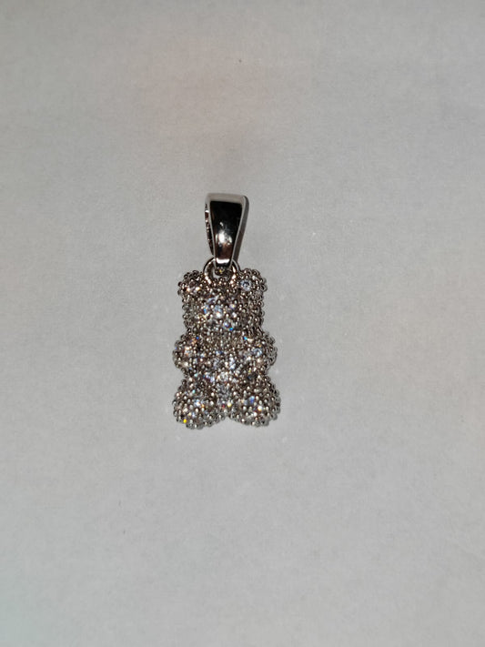 Teddy Charms Silver