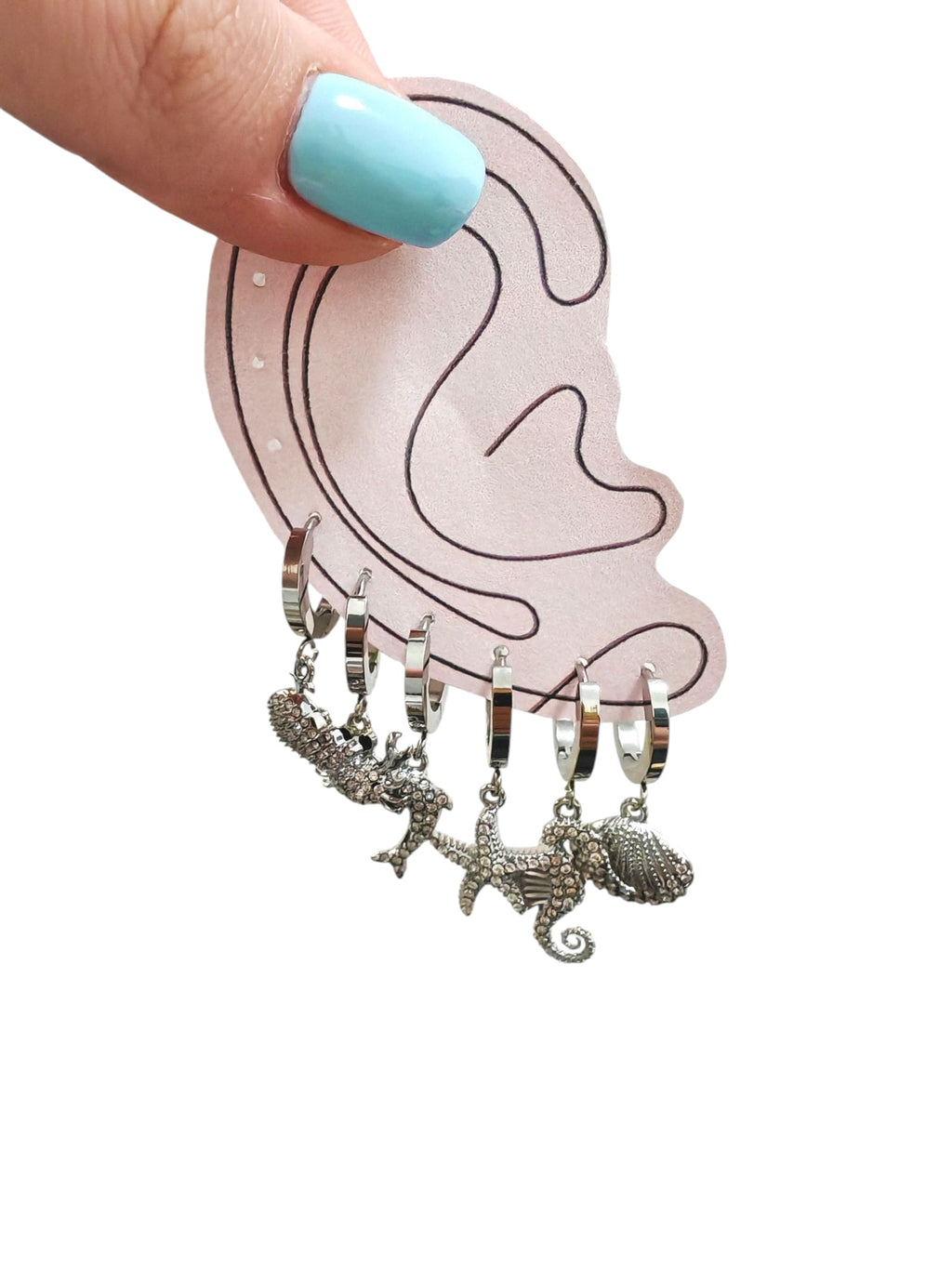 Set Orecchini Shell