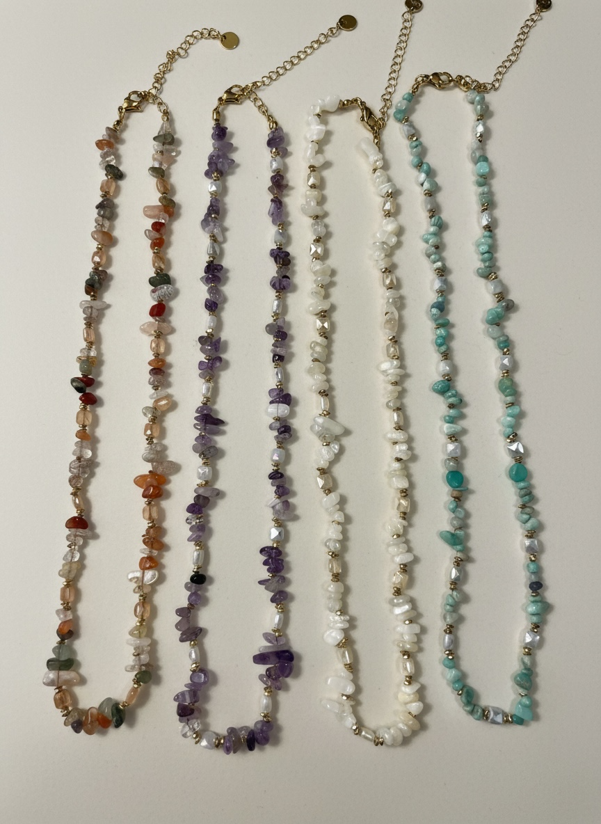 Collana Corallo Slim
