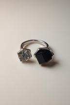 Anello Double Square
