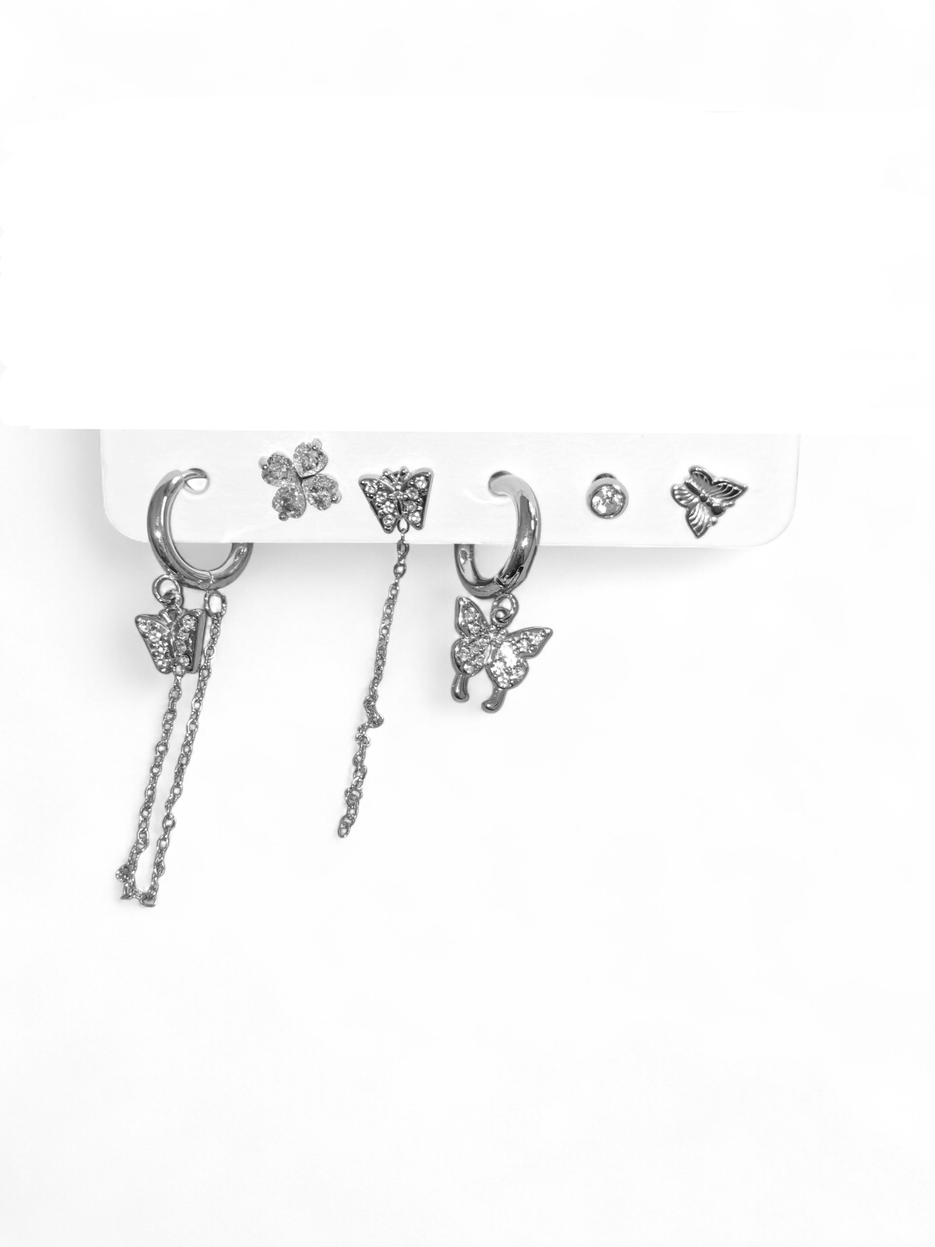 Set Orecchini Butterfly