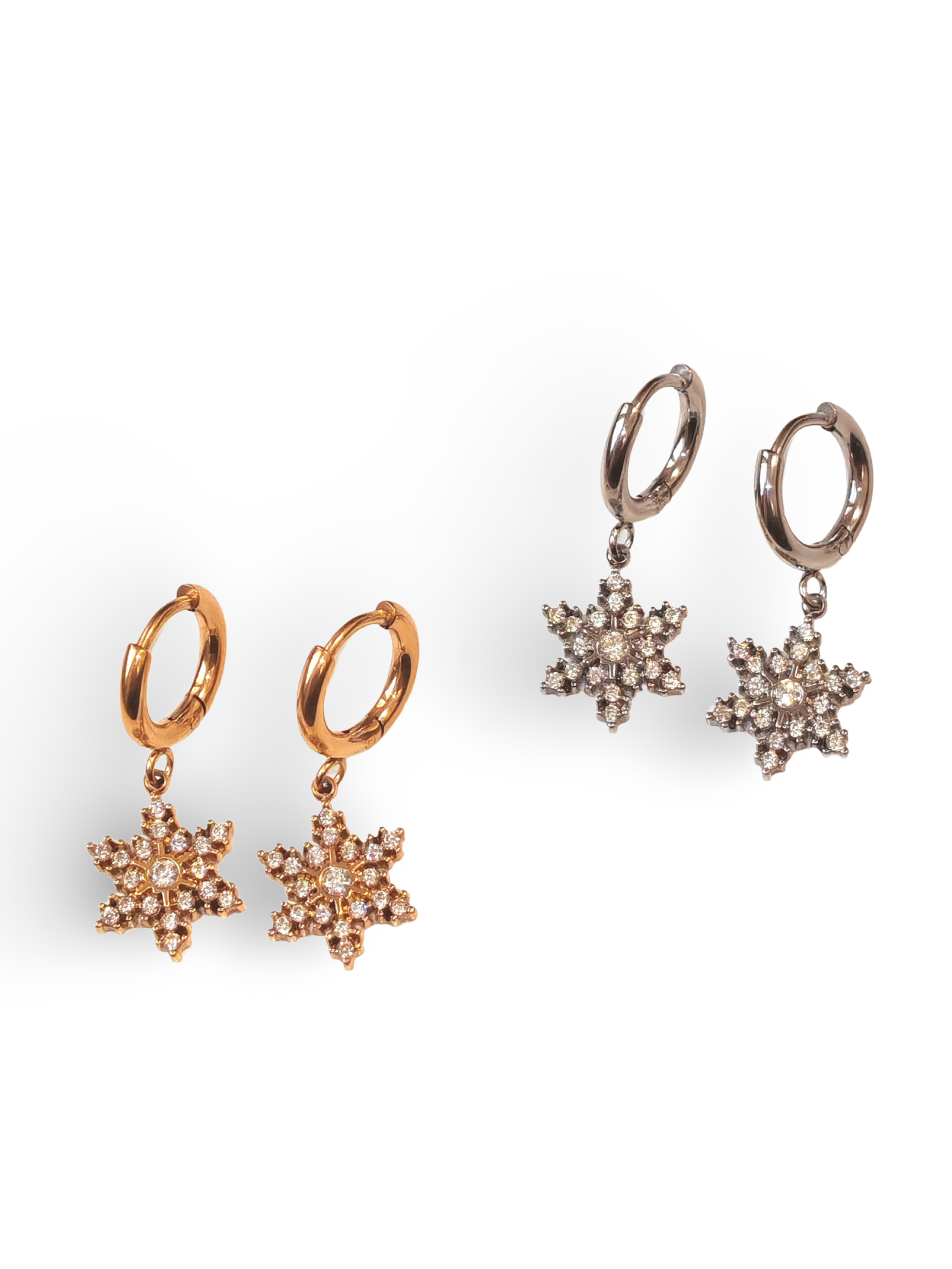 Orecchini Snowflake