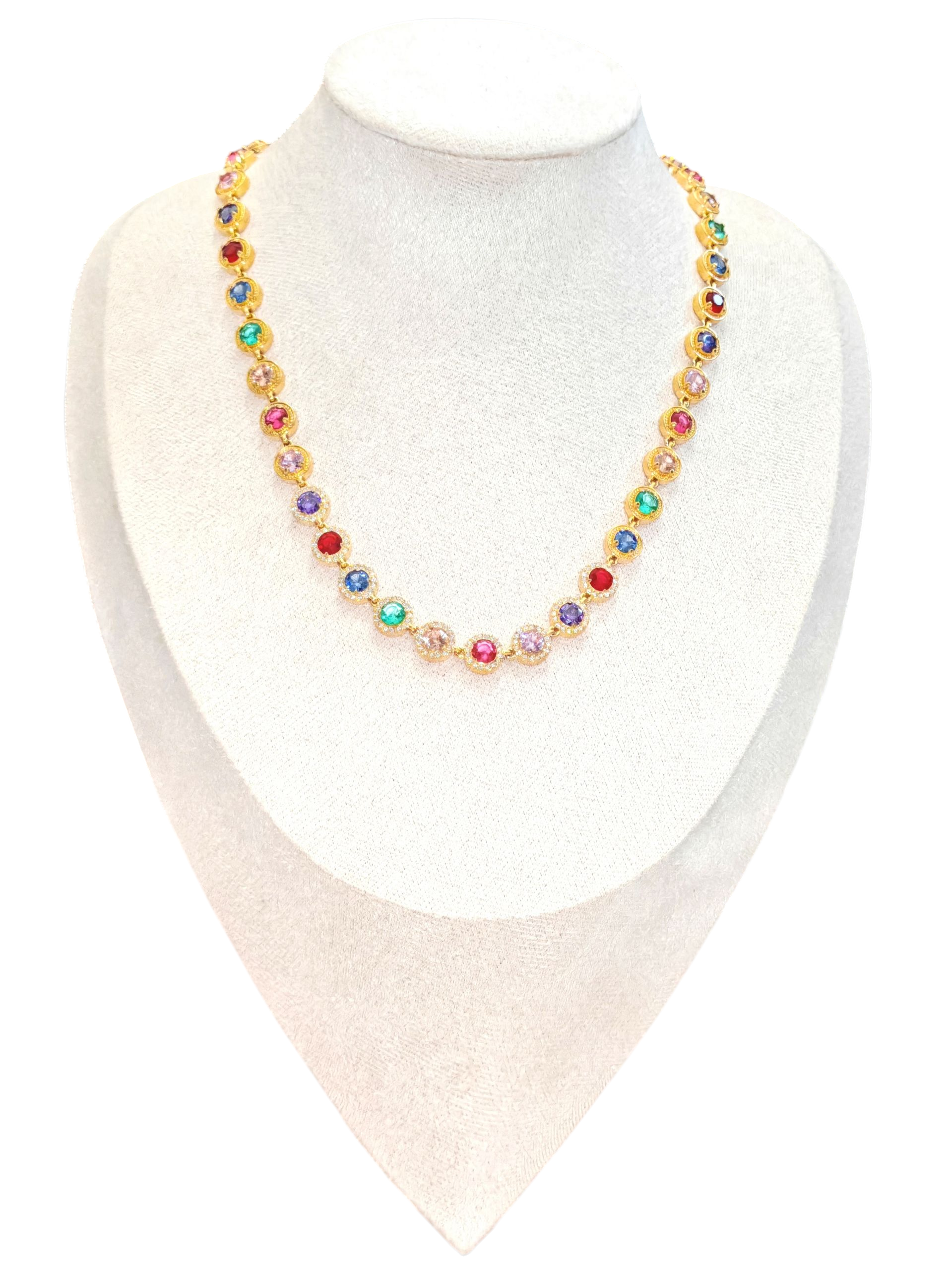 Collana Crystal Color