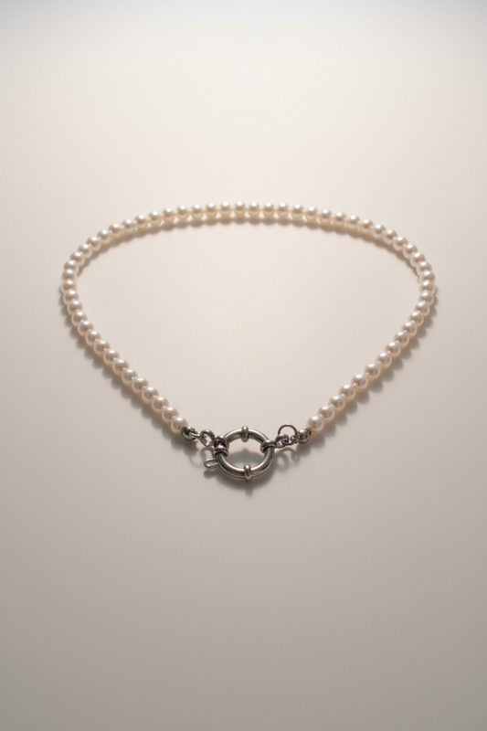 Collana Slim Pearl