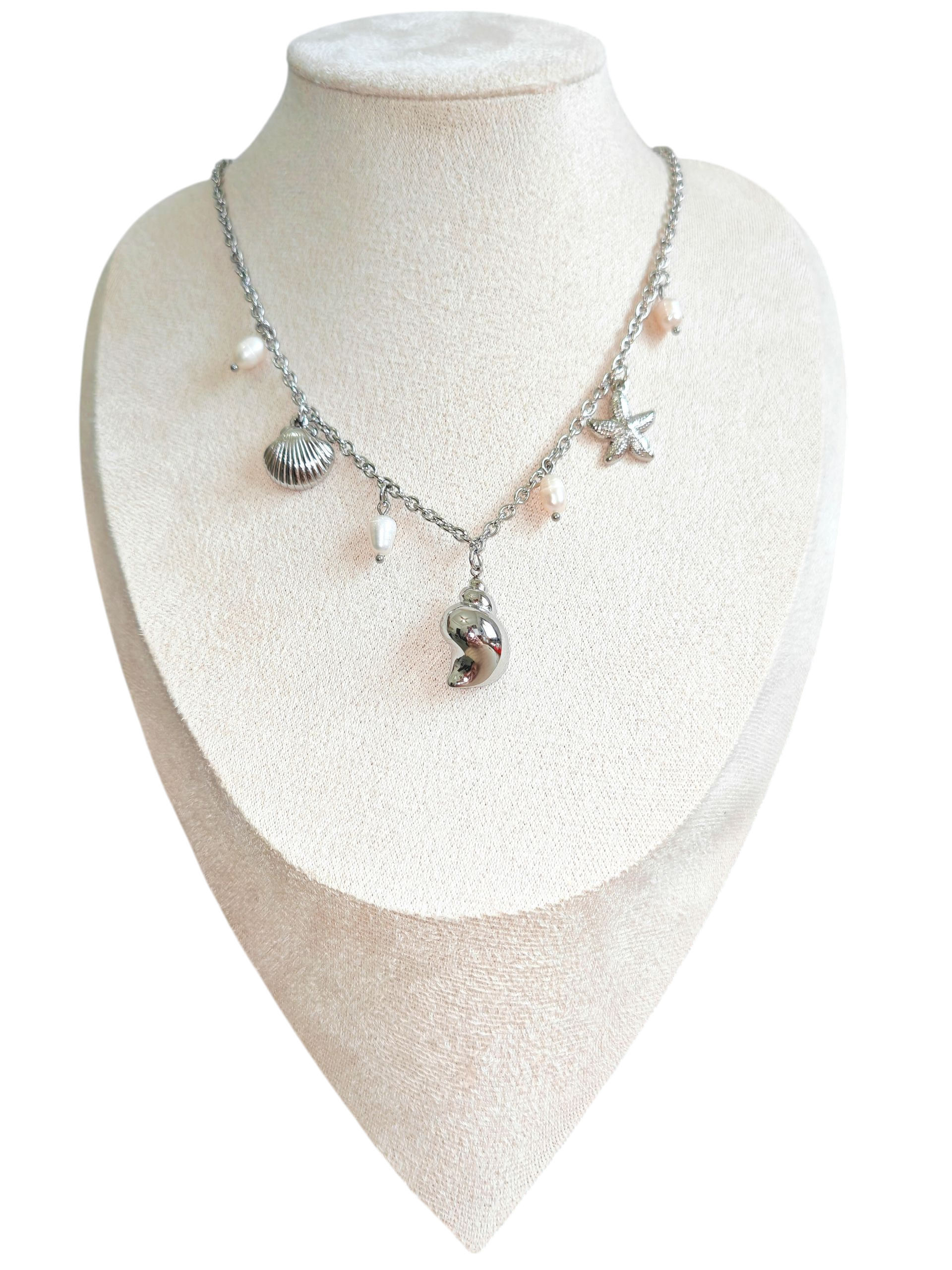 Collana Silver Shell