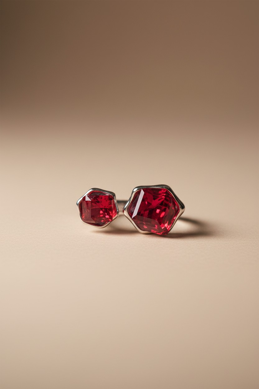 Anello Double Square