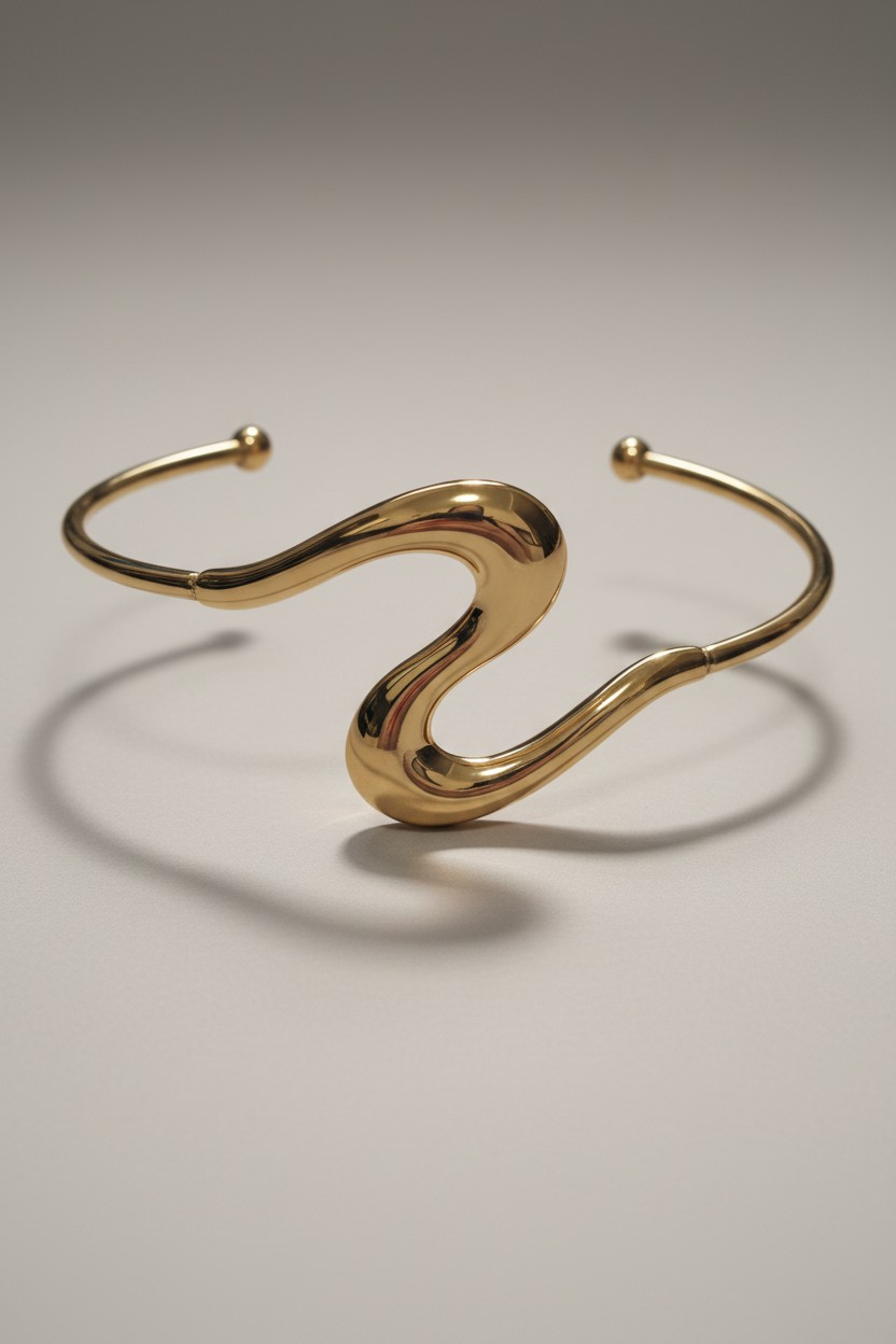 Arm Cuff Wavy