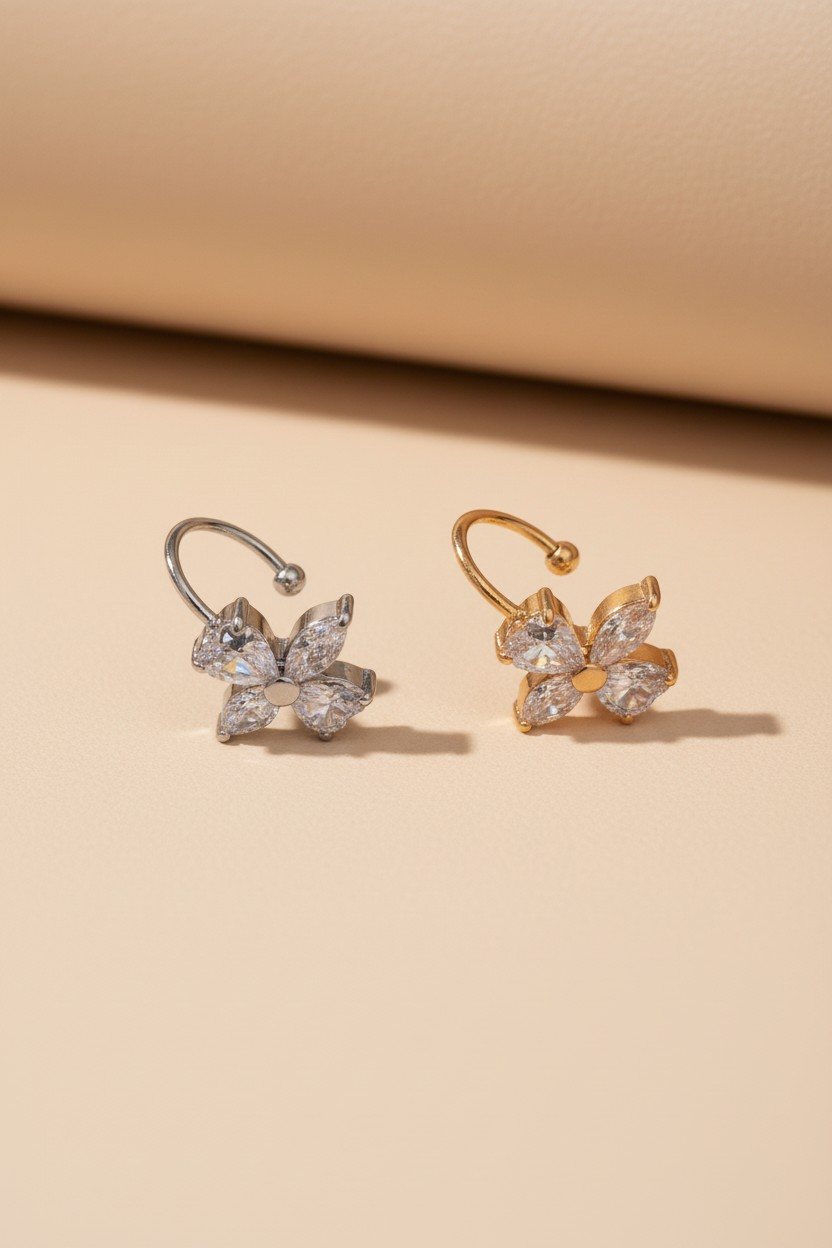 Ear Cuff Flower